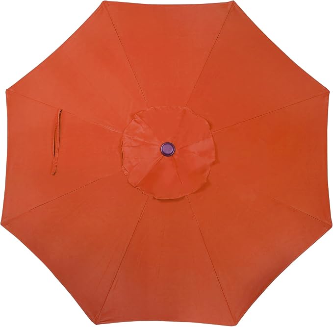 Blissun 9' Outdoor Patio Umbrella, Outdoor Table Umbrella, Yard Umbrella - Image 4
