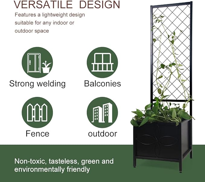 Zhongma 15.75 x 15.75 x 55 in Raised Garden Bed - Image 7