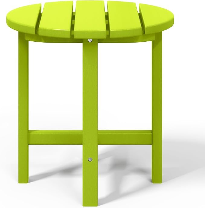 WestinTrends Dylan Adirondack Round Outdoor Side Table - Image 8