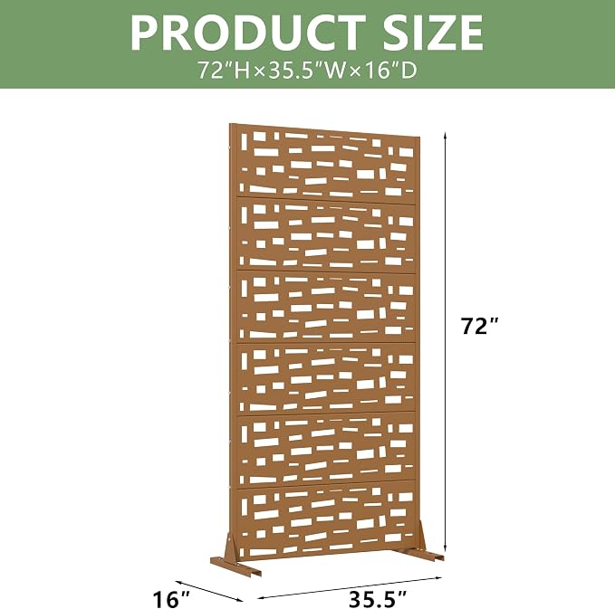Casaphoria Metal Privacy Screen Outdoor - Image 5