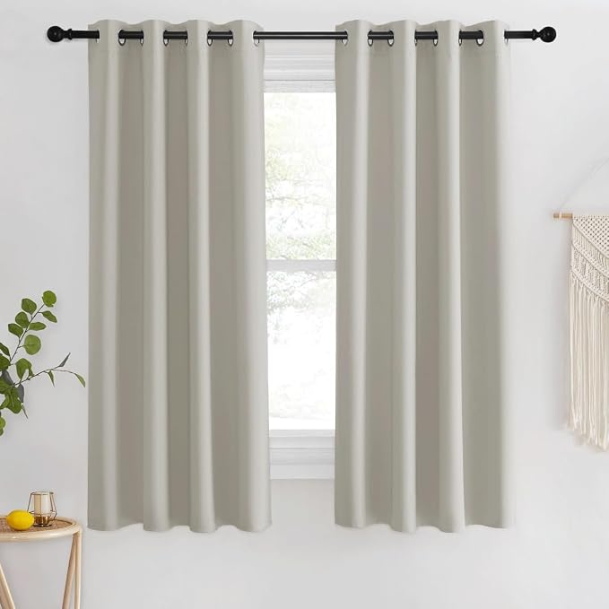 NICETOWN Room Darkening Natural Curtain by NICETOWN