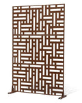 VEVOR Metal Privacy Screen, Outdoor Privacy Screens & Panels, Freestanding by VEVOR