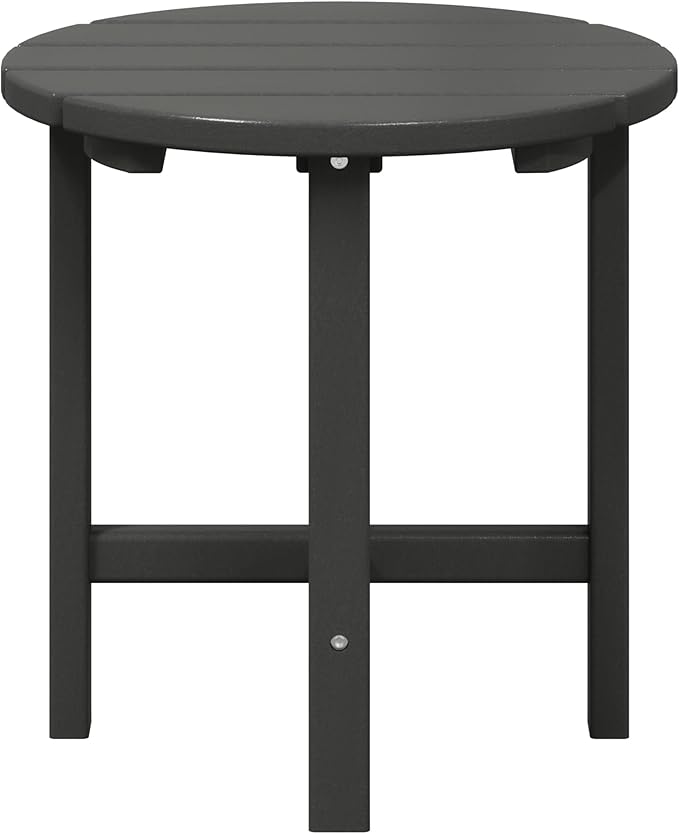 WestinTrends Dylan Adirondack Round Outdoor Side Table by WestinTrends