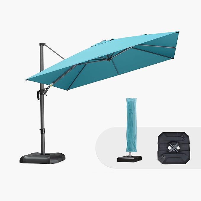 PURPLE LEAF 10'×10' Patio Umbrella by PURPLELEAF