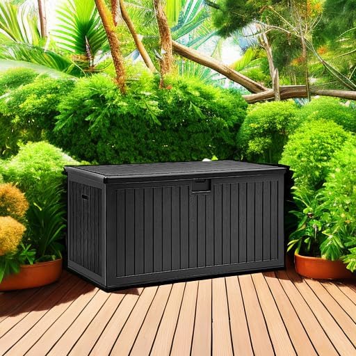 YITAHOME XXL 230 Gallon Large Deck Box, Outdoor Storage - Image 5