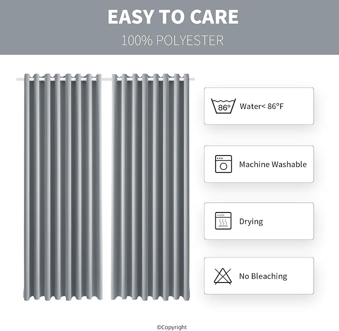 Waterproof Outdoor Curtain W105 x L95 - Image 7