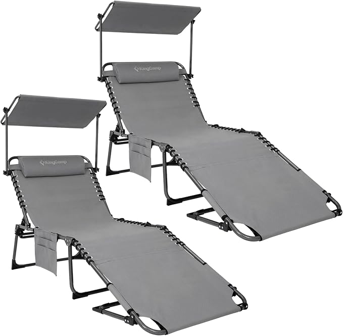 KingCamp 2 Pack Tanning Chair by KingCamp