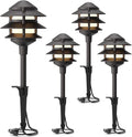 GOODSMANN Landscape Lighting 4PK Pathway Lights Low Voltage 2.2 Watt LED 12V AC by GOODSMANN