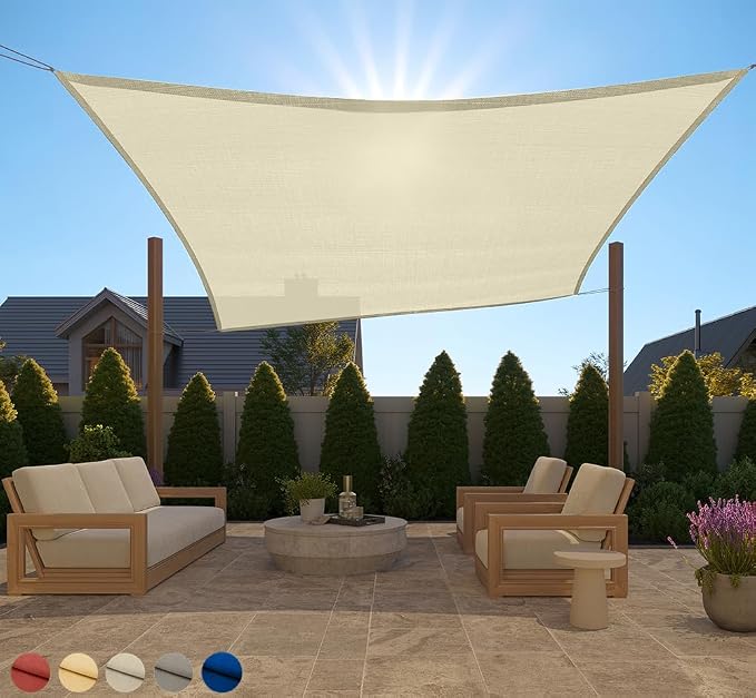GORILLA GRIP Heavy Duty Sun Shade, UV Protection Fade Tear and Rust Resistant by GorillaGrip