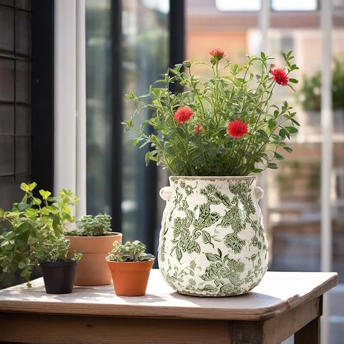 Vintage Plant Pot Rustic Planter Container - Image 4