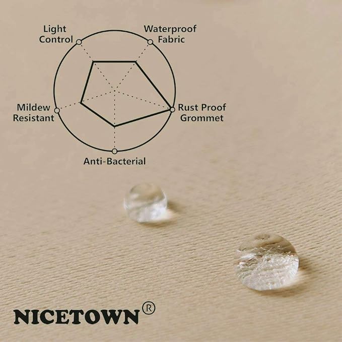 NICETOWN Outdoor Curtain Waterproof - Image 4