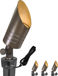 MALORY Brass Landscape Spot Lights, 12V AC/DC Low Voltage LED Landscape Lighting by MALORY