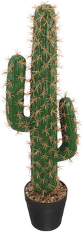 ABOOFAN Artificial Saguaro Cactus in Pot Faux Succulent Plant 20.86In Large by ABOOFAN
