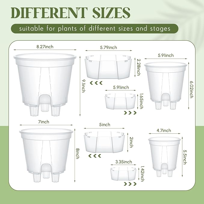 Self Watering Pots for Indoor Plants - Image 2