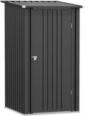 Greesum 3x3FT Outdoor Storage Shed, Lockable Metal Shed by BuynowfromGreesum