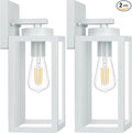 BesLowe 2-Pack Outdoor Wall Light Fixtures, Exterior Waterproof Wall Lanterns by BringYouBrightFuture