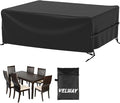 Velway Patio Furniture Cover Outdoor, Waterproof Rectangular Patio Table Chair by Velway