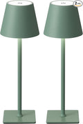 KDG 2 Pack Cordless Table Lamp, Portable LED Desk Lamp, 4000mAh Battery Operated by KDG