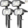 NYMPHY Solar Lights Outdoor Waterproof IP68, 56 LED 3 Lighting Modes Solar by NYMPHY