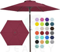 JEAREY 7.5FT Patio Umbrella Market Table Umbrella by JEAREYOutdoorsCollection