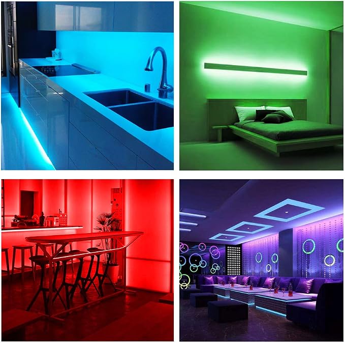 DAYBETTER Led Strip Lights Waterproof, 32.8ft Led Tape Lights Color Changing - Image 8