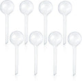 8 Pcs Clear Plant Watering Globes, Plastic Self Watering Bulbs Ball, Garden by -PlantWateringGlobes-