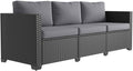 Aoxun 1 Piece Outdoor Patio Furniture Set 3 Seats by Aoxun