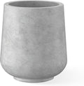 Kante 15.3" Dia Round Concrete Planter, Outdoor Indoor Large Plant Pots by Kante