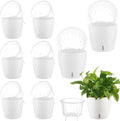 Self-Watering Pots for Indoor Plants, Small African Violet Pots by KvyusFlourish