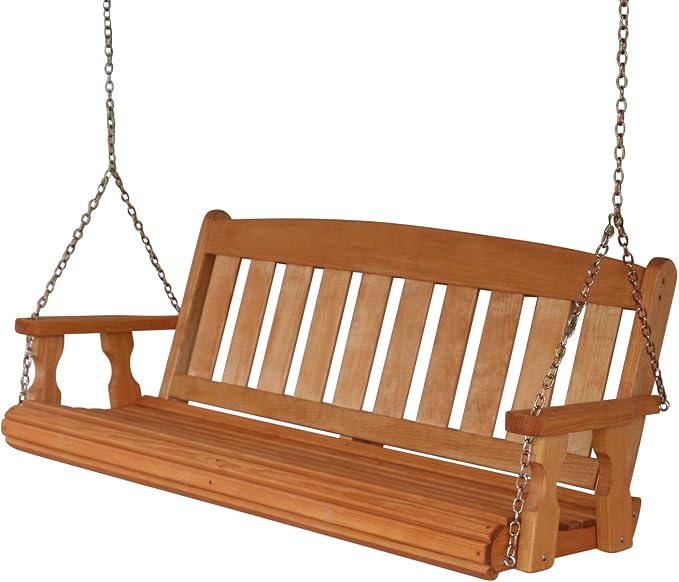Amish Heavy Duty 800 Lb Mission Treated Porch Swing by AmishCasual