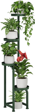 Bamworld Corner Plant Stand Indoor Outdoor, Tall Metal Flower Pot Stands by Bamworld