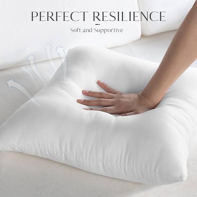 Ashler 20 x 20 Outdoor Pillows, Waterproof Inserts Set of 4 Water Resistant - Image 5