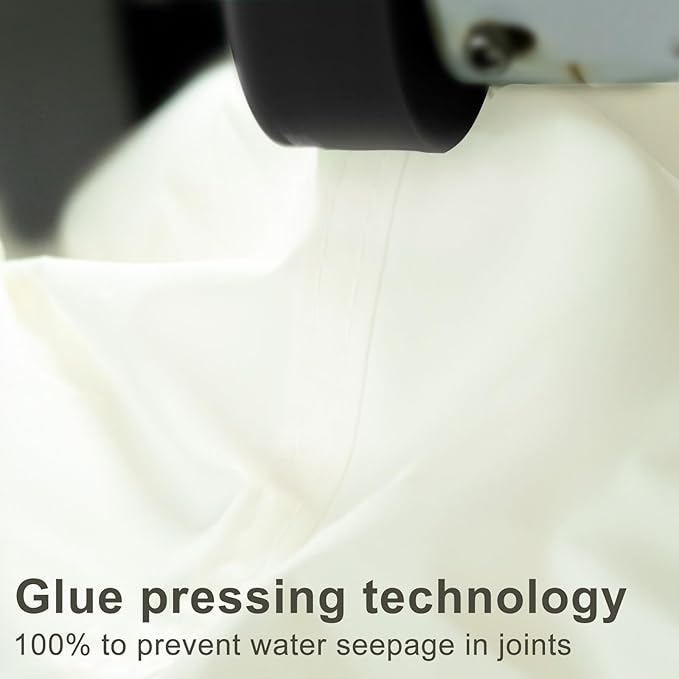LOVE STORY Rectangle 9'x10' Waterproof Sun Shade Sail Canopy UV Block - Image 4