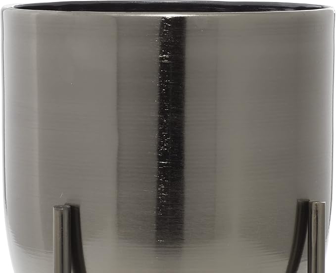 Deco 79 Metal Round Planter - Image 5