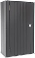 Greesum Outdoor Metal Storage Cabinet, Vertical Tool Organizer Without Shelves by BuynowfromGreesum