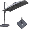 PURPLE LEAF 8 FT Cantilever Patio Umbrella by Unknown