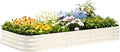Quictent Galvanized Raised Garden Bed Kit, Strengthened by Crossbar by QUICTENT