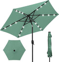Best Choice Products 7.5ft Outdoor Solar Market Table Patio Umbrella by BestChoiceProducts