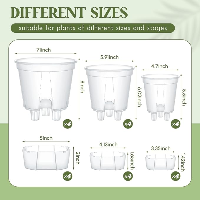 Self Watering Pots for Indoor Plants - Image 2