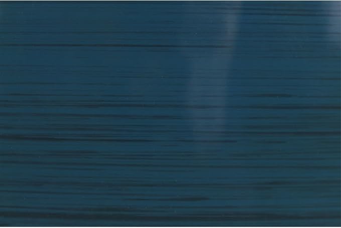 Garden Elements Indoor/Outdoor Glazed Brushed Happy Plastic Planter, Dark Teal - Image 4