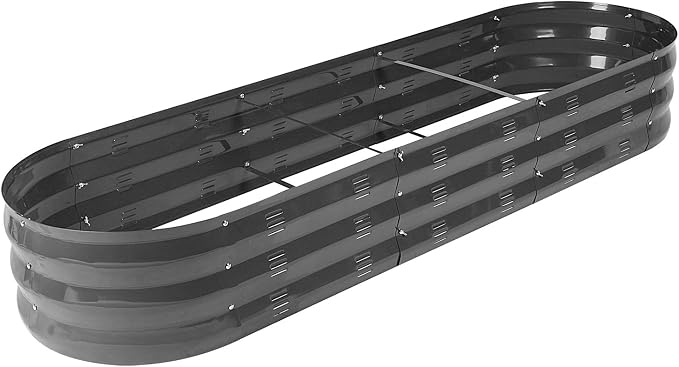 GADI 67-Inch Raised Garden Bed, Metal Planter Box - Image 7