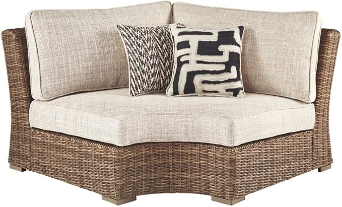 Signature Design by Ashley Beachcroft Outdoor Curved Corner Chair by SignatureDesignbyAshley