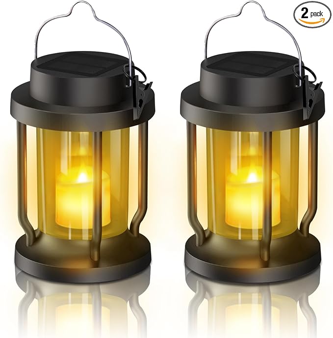 Solar Lantern Outdoor & Indoor Use – Hanging Solar Lights by Unknown