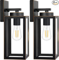 Outdoor Wall Light Fixtures, Exterior Waterproof Wall Lanterns, Bronze Porch by BringYouBrightFuture