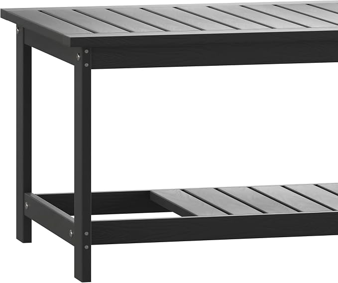 BizChair Two Tiered Commercial Grade Adirondack Coffee Table - Image 9