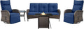 Belord 5 Piece Wicker Patio Furniture Set by Belord