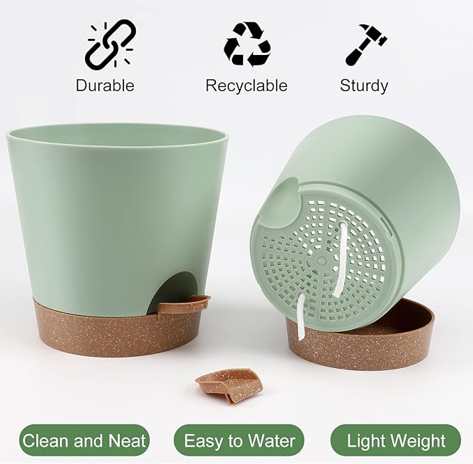 Indoor Self Watering Planters - Image 3