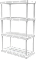 Gracious Living 4 Shelf Knect-A-Shelf Ventilated Light Duty Storage Home by GraciousLiving
