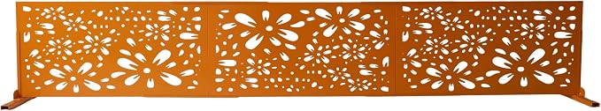 Oakland Living 6 ft. X 4 ft. Orange Freestanding Metal Privacy Screen Room - Image 7