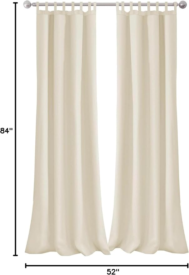 Elrene Home Fashions Matine Weatherproof Tab-Top Indoor/Outdoor Solid Color - Image 10